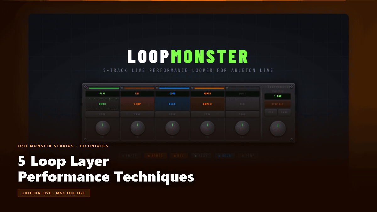 7 Live Performance Techniques Using Loop Layers in Ableton